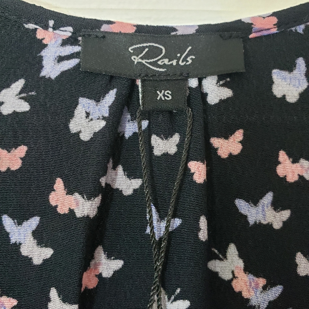 Rails Beaux Ruffle Waist Blouse In Mar… - Picture 5 of 8